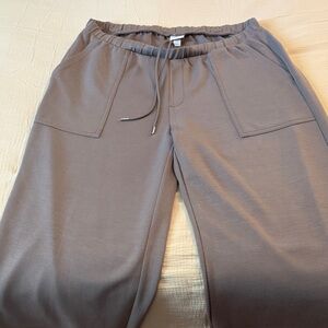a new day Women's Wide Leg Pants - brown/grey